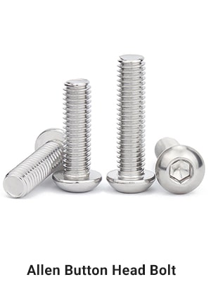 Allen Button Head Bolt Allen Button Head Bolt