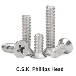 CSK Phillips Head CSK Phillips Head