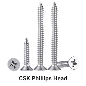 CSK Phillips Head CSK Phillips Head