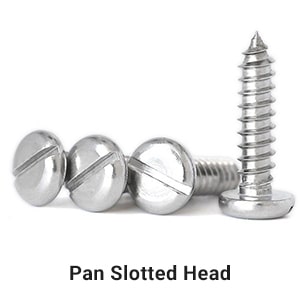 Pan Slotted Head Pan Slotted Head