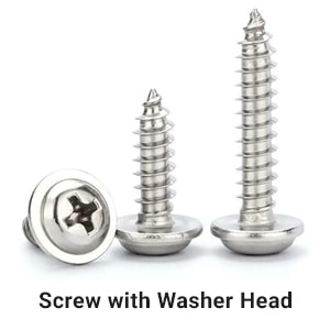 Screw With Washer Head Screw With Washer Head